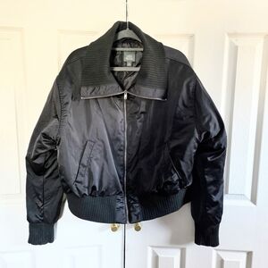 Wild Fable Charcoal Ribbed Jacket